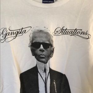 Fucking Awesome Shirts - Fucking Awesome Karl Lagerfeld T-Shirt size M Fucking Awesome Shirts - Fucking Awesome Karl Lagerfeld T-Shirt size M